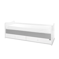 Letto MAXI PLUS NEW white+stone grey /letto per adolescenti/